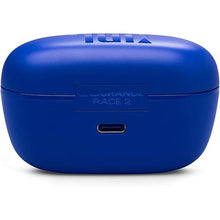 Load image into Gallery viewer, JBL Endurance Race 2 - Waterproof (IP68) Sports True Wireless Earbuds with 4 mics for Crisp, Clear Calls, Pure Bass Sound, 48Hrs of Playback, Plus Speed Charging & Active Noise Cancelling (Blue)