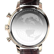Load image into Gallery viewer, Timex Men's Chicago Chronograph 45mm Watch - Black Strap Black Dial Red Case