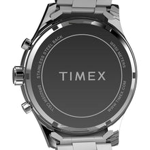 Load image into Gallery viewer, Timex Men's Dress Chronograph 43mm Watch - Two-Tone Bracelet Blue Dial Two-Tone Case