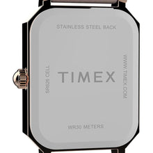 Load image into Gallery viewer, Timex Women's Dress 21mm Watch - Pink Strap White Dial Rose Gold-Tone Case