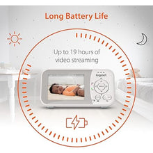Load image into Gallery viewer, Gigaset VS280 - Video Baby Monitor - 2.8" LCD Screen - Secure Transmission with Encrypted Signal via FHSS Technology - Real-Time Video Transmission - Two-Way Conversation (Half-Duplex), White