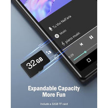 Load image into Gallery viewer, AGPTEK 40GB MP3 Player with Bluetooth and WiFi, 4'' Full Touch Screen MP4 Player with Spotify, Android Online Music Player with Speaker, FM Radio, Model: T05(Black)