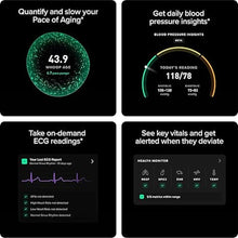 Load image into Gallery viewer, WHOOP Life – 12-Month Membership – MG Device – Health & Fitness Tracker – Blood Pressure Insights, Activity Tracking – ECG Software – 14+ Days Battery Life