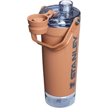 Load image into Gallery viewer, Stanley Activate Shaker Bottle 20 oz | Leakproof Insulated Stainless Steel Shaker Cup | Base Storage and Twist On Fast Flow Lid | Protein Shakes and Pre Workout Powder | BPA-Free | Toast