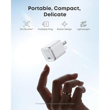 Load image into Gallery viewer, Anker Nano 45W Type C Charger Fast Charging, Compact and Foldable Plug USB C Charger Block for Samsung Galaxy S25 Ultra/S24 Series, iPhone 16 Series, MacBook, Pixel 9, iPad (White)
