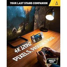 Load image into Gallery viewer, Maxonar 6 in 1 Loot Docking Station (Hyper-Grip, HDMI 2.1, 4K@120Hz) for ASUS ROG Ally X/Steam Deck OLED/Legion Go/MSI Claw with HDMI 2.1, 3*USB-A 3.0, 1000Mbps Ethernet, 100W USB-C Charge