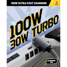Load image into Gallery viewer, Maxonar 6 in 1 Loot Docking Station (Hyper-Grip, HDMI 2.1, 4K@120Hz) for ASUS ROG Ally X/Steam Deck OLED/Legion Go/MSI Claw with HDMI 2.1, 3*USB-A 3.0, 1000Mbps Ethernet, 100W USB-C Charge
