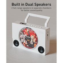Load image into Gallery viewer, CD Player Boombox with Bluetooth, FM Radio, USB, AUX-in, Headphone Jack, CD-R/RW and MP3 CDs Compatible, Clear and Full Sound, Portable Stereo 10W Wired Power for Home