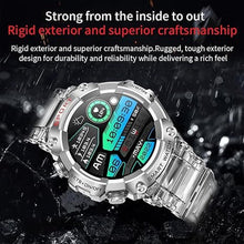 Load image into Gallery viewer, Smart Watch (Answer/Make Calls) for Women Men, Smartwatch with Headphones,10+ Sports Activity Trackers,1.52" HD Fitness Watch with Heart Rate Monitor Sleep Monitor, for Android iOS (Black-T96)