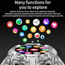 Load image into Gallery viewer, Smart Watch (Answer/Make Calls) for Women Men, Smartwatch with Headphones,10+ Sports Activity Trackers,1.52" HD Fitness Watch with Heart Rate Monitor Sleep Monitor, for Android iOS (Black-T96)