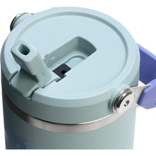 Load image into Gallery viewer, Stanley IceFlow 2.0 Flip Straw Tumbler with Handle 30 oz | Twist On Lid and Flip Up Straw | Leak Resistant Water Bottle | Insulated Stainless Steel | BPA-Free | Exclusive Blue Cactus