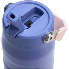 Load image into Gallery viewer, Stanley IceFlow Flip Straw 2.0 Water Bottle 24 oz | Built-In Straw for Travel and Sports | Lightweight and Leak Resistant | Insulated Stainless Steel | BPA-Free | Lupine