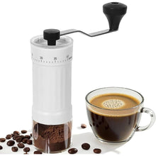 Load image into Gallery viewer, Mini Manual Coffee Grinder with 40 Adjustable Settings, Portable Hand Coffee Bean Mill with 30g Capacity, Conical Burr Coffee Grinder with Crank for Travel, Camping, Office, Espresso, Pour Over, etc