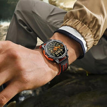 Load image into Gallery viewer, Smart Watch (Call/Notification),1.52'' Military Smart Watches for Men, Two Style Kits,Flashlight,100+Sport Modes/Heart Rate/Sleep Monitor/Pedometer, Fitness Tracker Android Phones iPhone Compatible