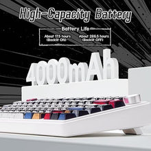Load image into Gallery viewer, x Aula F75 Mechanical Keyboard, Wireless RGB Backlit Gaming Keyboard w/Hot-Swap Socket & Knob, Gasket Mount Pre-lubed Reaper Switches, Bluetooth/2.4GHz/Type-C, Creamy Sounding Manga Keycaps