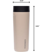 Load image into Gallery viewer, Corkcicle Commuter Cup Travel Mug with 360° Sip Lid, 17oz - Desert
