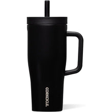 Load image into Gallery viewer, Corkcicle 22oz Insulated Cruiser Tumbler with Handle & Straw - Matte Black