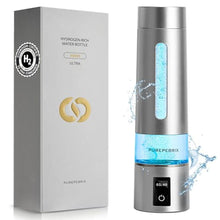 Load image into Gallery viewer, Hydrogen Water Bottle Generator - Up to 8100 PPB | Certified H2 Generator-Portable Alkaline Water Pitcher | 3 Hydrogen Modes| Platinum-Iridium Catalyst | Healthy Gift