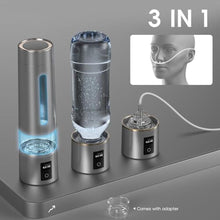 Load image into Gallery viewer, Hydrogen Water Bottle Generator - Up to 8100 PPB | Certified H2 Generator-Portable Alkaline Water Pitcher | 3 Hydrogen Modes| Platinum-Iridium Catalyst | Healthy Gift