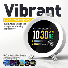 Load image into Gallery viewer, Alarm Clock for Heavy Sleepers, Colorful LCD Display, 4 Digital Alarm Clocks, Super Easy to Set, White Noise, Snooze for Kids, Adults, Teens, Loud Electric Desk Small Clock for Bedroom