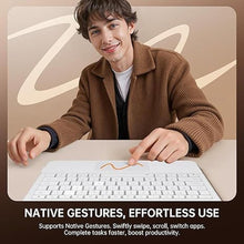 Load image into Gallery viewer, GUSGU SplitFolio Detachable for iPad Air 13-in.(M3/M2, 2025/2024), iPad Pro 12.9-in (6/5/4/3 Gen) Keyboard Case with Kickstand, 360° Rotation & Up-Down Lift Protective Case for iPad, White