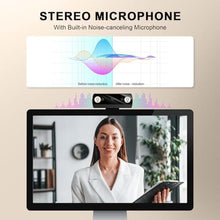 Load image into Gallery viewer, Diccik Webcam,Webcams for PC, Full HD 1080P Video Calling, HD Light Correction, Works with Skype, Zoom, FaceTime, Hangouts, PC/Mac/Laptop/MacBook/Tablet