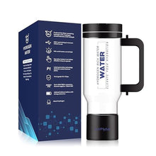 Load image into Gallery viewer, Hydrogen Water Pitcher with Handle: Smart 32 Oz Hydrogen-Enriched Kettle with Dry Electrolysis, Self-Cleaning, Tilt Protection, USB-C Rechargeable
