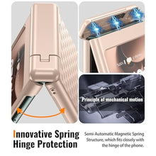 Load image into Gallery viewer, GIVELOT for Motorola Razr 2025 Case Razr 2024 Case Hinge Protection Kickstand Built-in Front Screen Protector Anti-Slip 15FT Drop Protection Shockproof Slim Phone Case for Moto Razr 2025 2024