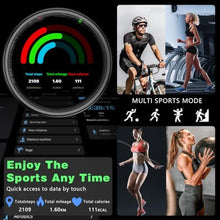 Load image into Gallery viewer, Smart Ring with LED Display Screen, Fitness Tracker Smart Rings for Women Men, Health Ring for iOS & Android, Sleep Tracker Ring Compatible with Heart Rate, SpO2, Sleep, Step (Rose Gold, 12)