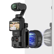 Load image into Gallery viewer, AMAZEAR Magnetic Mount and Suction Car Holder Combo for DJI OSMO Pocket 3 Accessories Superb Strong Adsorption Power Magnet Clamp and Base Stand for Mirror, Glass, Tile, Metal, Black