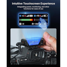 Load image into Gallery viewer, BOYA BOYAMIC 2 Wireless Lavalier Microphones for Android/Camera/Tablets/PC, AI Noise Cancellation, 32-bit Float Internal Recording, AMOLED Touchscreen,APP Control, 984ft 54h Battery with Charging Case