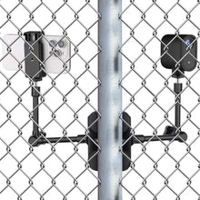 Load image into Gallery viewer, Mippko Magnetic Camera Fence Mount for GoPro/Mevo Start /insta360 /Pocket 3 /iPhone,Two 1/4"-20 Slots Net Chain Link Fence Holder for Recording Baseball/Softball/Tennis Games (2 Magic Arms)