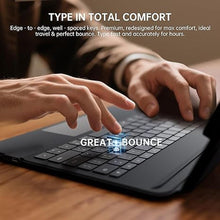 Load image into Gallery viewer, GUSGU SplitFolio Detachable for iPad Air 13-in.(M3/M2, 2025/2024), iPad Pro 12.9-in (6/5/4/3 Gen) Keyboard Case with Kickstand, 360° Rotation & Up-Down Lift Protective Case, Black