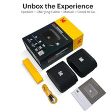 Load image into Gallery viewer, KODAK SOUNDBRIX Bluetooth Speaker with HD Sound Portable Wireless IPX4 Water Resistant Upto 5H Playtime V5.4 for Home Party Outdoor Beach Electronic Gadgets Birthday Gift Black Stackable Speakers