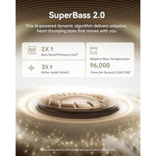 Load image into Gallery viewer, Baseus Bowie MC1 Pro Open Ear Clip-On Headphones, Hi-Res LDAC & HiFi4 Acoustic Sound, 5g Ultra-Lightweight Comfort, SuperBass 2.0, DNN 4-Mic AI Clear Calls, IP67 Waterproof, Bluetooth 6.0