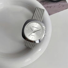 Load image into Gallery viewer, Heyssen Silver Watches for Women Dainty Ladies Small Wrist Watch with Adjustable Stainless Steel Band Casual Fashion Analog Bracelet Square Quartz Waterproof Vintage Gold Gifts for Women