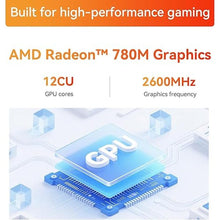 Load image into Gallery viewer, TRIGKRY Key R8 Mini PC, AMD Ryzen 7 8745HS (8C/16T, up to 4.9GHz), 32GB DDR5 5600MHz 1TB PCIE4.0 SSD, Radeon 780M Graphics Gaming PC, Triple 4K@144Hz Display, USB4, WiFi6+BT5.2+2.5G LAN Mini Computer