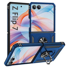 Load image into Gallery viewer, Korecase for Samsung Galaxy Z Flip 7 Case with Kickstand Full Body Military Grade Armor Heavy Duty Rugged Shockproof Hard Shell,Phone Case for Galaxy Z Flip 7, 6.9-inch Blue