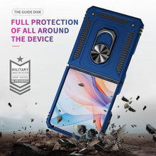 Load image into Gallery viewer, Korecase for Samsung Galaxy Z Flip 7 Case with Kickstand Full Body Military Grade Armor Heavy Duty Rugged Shockproof Hard Shell,Phone Case for Galaxy Z Flip 7, 6.9-inch Blue