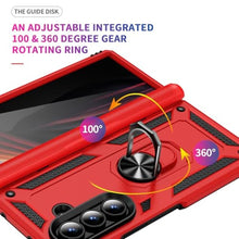 Load image into Gallery viewer, Korecase Case for Z Fold 7 Phone Cover Galaxy ZFold7 Phone Case with 360 Rotate Ring Kickstand Heavy Duty Protective Cover for Samsung Z Fold7 Cases Red