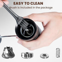 Load image into Gallery viewer, Manual Coffee Grinder with 60 Adjustable Settings, Portable Hand Coffee Bean Mill with 28g Capacity, Stainless Steel Conical Burr Coffee Bean Grinder for French Press, Pour Ove,Gifts for Coffee Lovers