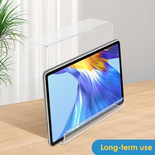 Load image into Gallery viewer, OKYMOTOR Treadmill Tablet Holder, Exercise Bike Reading Stand, Acrylic Reading Rack for Treadmill, Tablet Rack Universal Holder, for Tablet, Magazines, Books, Phones