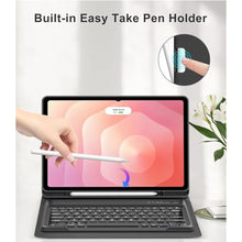 Load image into Gallery viewer, Keyboard Case for Samsung Galaxy Tab S11 Ultra 14.6 Inch 2025, Galaxy Tablet S11 Ultra Case Keyboard with S Pen Holder, Smart Folio Cover with Keypad for Samsung Tab 14.6'' SM-X930/X936B, Black