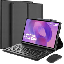 Load image into Gallery viewer, Detachable Keyboard Case with Mouse for Lenovo Idea Tab 11 Inch 2025 (TB336FU/TB336ZU), Magnetic Keyboard Case for Lenovo Idea Tab 11" with Pen Holder, 3 Angle Adjustment, Black