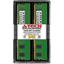 Load image into Gallery viewer, A-Tech 16GB Kit (2x8GB) DDR4 3200MHz PC4-25600 ECC RDIMM 1Rx8 Single Rank 1.2V ECC Registered DIMM 288-Pin Server & Workstation RAM Memory Upgrade Modules (A-Tech Enterprise Series), ModuleKit_1