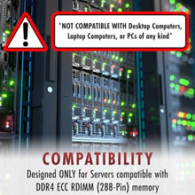 Load image into Gallery viewer, A-Tech 16GB Kit (2x8GB) DDR4 3200MHz PC4-25600 ECC RDIMM 1Rx8 Single Rank 1.2V ECC Registered DIMM 288-Pin Server & Workstation RAM Memory Upgrade Modules (A-Tech Enterprise Series), ModuleKit_7764