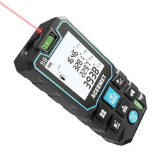 Load image into Gallery viewer, ACEGMET Laser Measure, 393ft/120m Laser Measurement Tool, Laser Measuring Tool with 2 Bubble Levels, LCD Backlit Display, IP54 Waterproof, Pythagorean Mode for Distance, Area, Volume_1