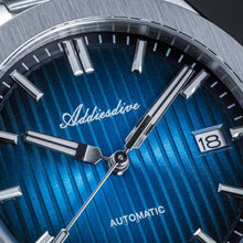Load image into Gallery viewer, ADDIESDIVE NH35 Automatic Dress Watch for Men Sunray Dial 200M Waterproof Sapphire Glass Luminous Minimalist Fashion Simple Men Wrist Watches, blue_1700