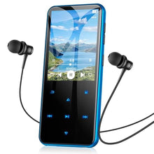 Load image into Gallery viewer, AGPTEK 64GB MP3 Player with Bluetooth, M3 2.4'' Player with Speaker(Blue)_1