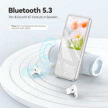 Load image into Gallery viewer, AGPTEK 64GB MP3 Player with Bluetooth, M3 2.4'' Player with Speaker, Silver_497